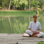 Meditation By The Lake Free Stock Photo - Public Domain Pictures